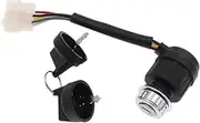 Ignition Key Switches for KIPOR for KGE6500E Generator 5 Pin Ignition Lock Start Switch Key Ignition Barrel Key Switch