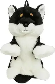 UNIQUE(ユニック) Onedari Shiba Channuyguru Milück Kuro UN-0303BK Kids Black Size (H x W x D): Approx. 14.6 x 7.5 x 8.3 inches (37 x 19 x 21 cm), Black, サイズ:約H37×W19×D21cm