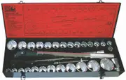 SP Tools SP20400 - 32 Piece 3/4" Socket Set Metric / SAE