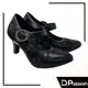 D.Passion x 美佳莉舞鞋 42005 黑羊皮 2.5吋 摩登鞋