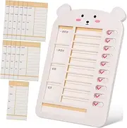 DOITOOL Weekly Planner Memo Board for Goal Setting Self Discipline Tracker Notepad for Daily Task Organization Meal Planning Tear Off Pages Elegant Design