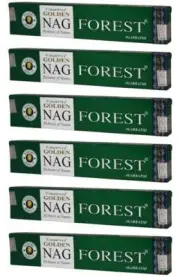 Vijayshree GOLDEN NAG PATCHOULI 15g Incense Sticks - Bulk 6 Packets