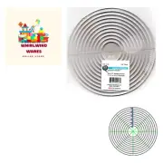 Nested Circles Template SET of 11 Nested Rings: Quarter-inch Thick Acrylic in...