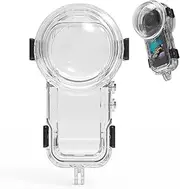 Invisible Dive Housing Case for Insta360 X5, Abrasion and Scratch Resistant, 360° Full Invisibility, Waterproof to a Depth of 60 Meters