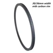Super Light 29ER Carbon Mountain Bike Rims Asymmetrical Tubeless Bicycle Wheels