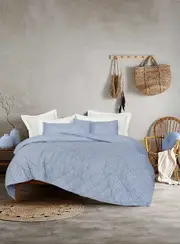 Santorini Charm Bedspread Set - Anti-Microbial Pure Cotton Comfort