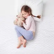 Bed Pads Washable Waterproof, Reusable Waterproof Bed Underpads, Waterproof Mattress Protector for Baby Toddler Children and Adults, White, 91x 86CM (Pack of 2)