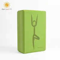 在飛比找momo購物網優惠-【Fun Sport】靜心樹 瑜珈練習磚-60度-2入(瑜伽