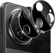 Holilo Camera Protection for Tempered Glass Camera Screen Protector for Xiaomi Poco F7 Ultra/F7 Pro 5G, Pack of 2, Anti-Scratch, 9H Hardness, Lens, Bubble-Free, Screen Protector, Tempered Glass Camera
