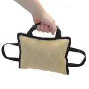 3 Handles Dog Bite Toys Pet Bite Pillow Interactive