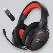 TAKSTAR NOUS 2.4GHz Wireless Gaming Headset 30 hours For PC Laptop Microphone