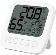 Thermohygrometer for Bedroom Living Room Office Digital Thermometer Indicator for Accurate Humidity