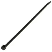 K4 Self Locking Tie Wrap, 6" Black Nylon Zip Tie. Qty 100 Per Pack