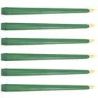 6 Pcs Electronic Candle Light Led Candles Flickering Green Flameless
