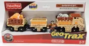New In Box Fisher Price Geotrax P8968 Dusty Bones & Dwight The Discovery Team