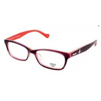 在飛比找PChome24h購物優惠-ANNA SUI 安娜蘇 時尚經典漸層造型平光眼鏡 -亮紅+