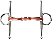 Abbraccia Horse Bit Horse Mouth Bit Half Cheek Snaffle Horse Mouth Snaffle for Horse Bridle