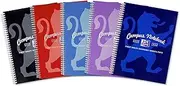 Oxford Campus A4 Notebook, Wirebound, Assorted Colours, Pack of 5