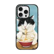 iPhone 16 Pro Impact Case MagSafe Compatible Ramen cat