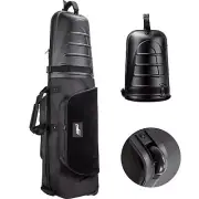 Golf Travel Storage Bag Hard Shell Top Padded Handles Simple to Maneuver