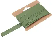 uxcell 1/2 Inch Single Fold Bias Tape Cotton Continuous Bulk Bias Tape for Sewing, Seaming Quilting Hemming Binding Crafts (Light Green 10 Yards)