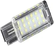 Wivplex Luggage Trunk Lights Luggage Compartment Lamp, for Opel, for Astra J Meriva For Astra K For Mokka Car Number Plate Light(BLACK 1PCS LED Light)