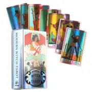 The Modern Witch Tarot Cards Deck Divination Laser Card Party Board Game 78 Card