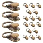 20 Pcs Metal Shoelace Hooks Repair Parts Supplies Boot Convenient Buckle
