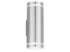 Beacon Lighting Sentry 2 Light Up/Down Wall Bracket in Stainless Steel