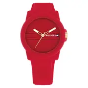Tommy Hilfiger Red Silicone Women's Watch - 1782689