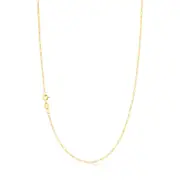 Zamel's 9ct Yellow Gold 50cm 40 Gauge 1:3 Figaro Women's Chain Jewellery