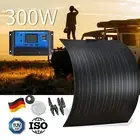 300W Flexible Solar Panels Kit 300 Watt 12V Mono Home Caravan Camping Charging