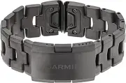 Garmin QuickFit 22 Watch Band - Vented Titanium Bracelet with Carbon Gray DLC...