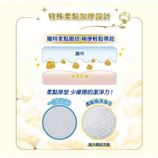 滿意寶寶 極上の呵護【1+1超值合購組－黏貼型尿布1箱+極上濕巾1箱】(尿布/紙尿褲/日本白金)│嬌聯官方旗艦店