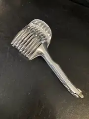 Vintage Fruit & Vegetable, Egg Slicer Multi-use Guided Aluminum Locking Tongs 7"