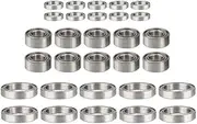 30Pcs Metal Steel Ball Bearing Set for ZD Racing DBX-10 DBX10 10421-S 9102 1/10 RC Car Spare Parts Accessories/138