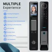 Smart 3D Face Recognition Door Lock Tuya Wifi Fingerprint Digital Safe Door