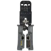 Wiretek RJ45 RJ12 RJ11 Plugs Suit Modular with Cable Tester Crimping Tool