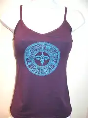 NEWTG American Apparel yoga Buddha cami bra tank top