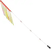 OSOLADY Weatherproof Bike Flags 1 Set of Fiberglass Bike Flag Pole Safety Flag for Cycling Golf Carts Boys and Girls Bikes