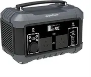 600W Portable Power Station, 555Wh UPS Backup, 220V Pure Sine Wave, PD 100W Fast Charging, Solar-Ready Camping Battery for Outdoor Adventures