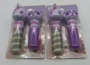 Lot/2 Pks Lip Smacker Lippy Pals Lip Balm/Gloss-Unicorn Frosting-Panda Beary