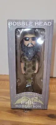 DUCK DYNASTY Duck Commander Bobble Head - PHIL ROBERTSON - New In Box