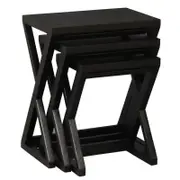 Manhattan Nesting Table - Set of 3 - Chocolate