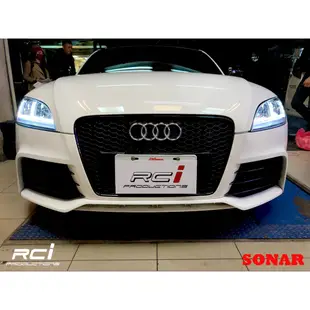 SONAR 奧迪 AUDI TT MK2 魚眼大燈 06-09 10-13 年 光柱式樣 跑馬方向燈 類MK3式樣