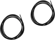 TEHAUX 2pcs Practical Silicone Hose Pneumatic Air Tubing for Air Compressor Flexible and Durable High Pressure Resistance for Fish Tank and Aquarium Applications