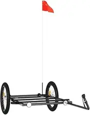 vidaXL Bicycle Trailer, Bicycle Trailer, Bicycle Cargo Trailer