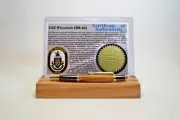 USS Wisconsin Battleship - Gold and Gunmetal Twist Pen
