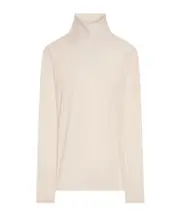 Dries Van Noten Sheer Turtleneck Long-Sleeved T-Shirt XS blush