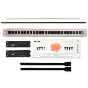 Belden AX103254 24-Port 10GX KeyConnect Patch Panel 1U UTP Pre-loaded